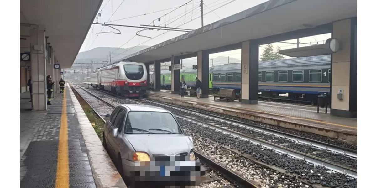 Fabriano panico alla stazione