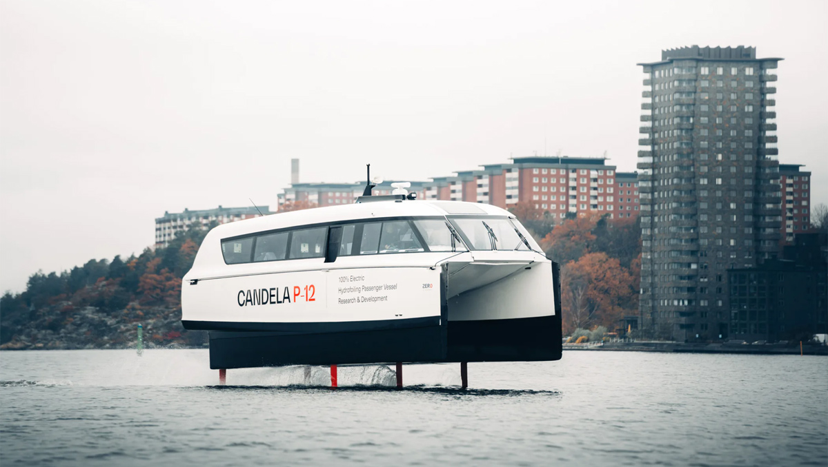 Traghetto Aliscafo Elettrico Candela P-12 opererà in Nuova Zelanda portando il primo traghetto aliscafo elettrico al mondo al Lago Manapōuri.