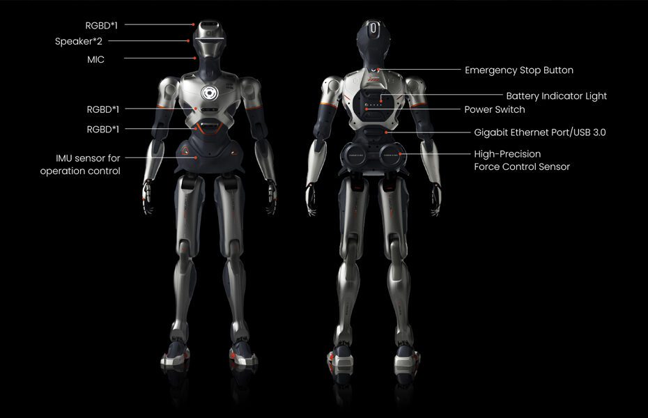 Robot umanoide realistico: SE01 di EngineAI, il robot che cammina e si muove come un essere umano. Innovazione e tecnologia si incontrano